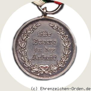 Ehrenzeichen für Treue in der Arbeit Rückseite