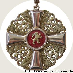 Orden vom Zähringer Löwen Kommandeurkreuz Rückseite