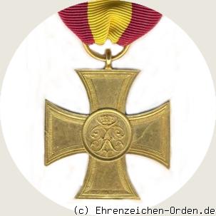 Erinnerungskreuz für freiwillige Hilfstätigkeit 1870/71 Rückseite