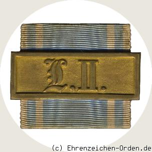 Dienstauszeichnung 1. Klasse für Unteroffiziere Schnalle 1876
