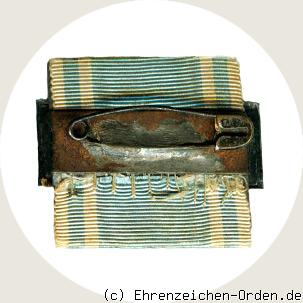 Dienstauszeichnung 3. Klasse für Unteroffiziere Schnalle 1876 Rückseite