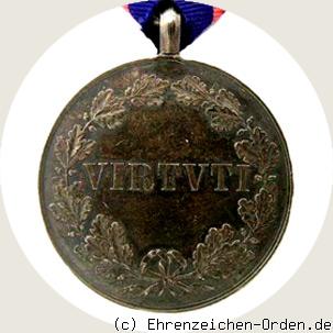 Silberne Medaille des Verdienstordens vom Heiligen Michael Rückseite