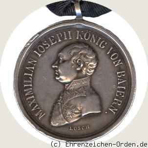 Königlich-bayerische Militär-Verdienst-Medaille in Silber Typ 1.1 ab 1807