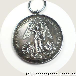 Rettungsmedaille 1836 Rückseite
