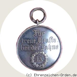 Dienstauszeichnung 3.Klasse 9 Jahre 1913 Rückseite