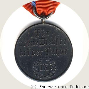 Dienstauszeichnung 3.Klasse 1913 für 9 Jahre Rückseite