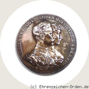 Ehejubiläums-Medaille zur goldenen Hochzeit 1888