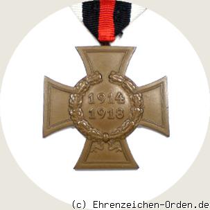 Ehrenkreuz des 1.Weltkrieges – Kriegsteilnehmerkreuz