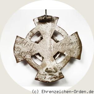 Ehrenzeichen des Preußischen Landesvereins vom Roten Kreuz 25 Jahre Rückseite