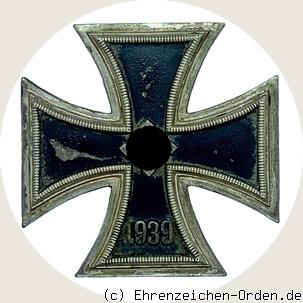 Eisernes Kreuz 1939 1.Klasse mit runder 3