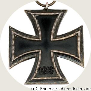 Eisernes Kreuz 1939 2.Klasse mit runder 3 Rückseite