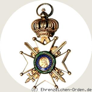 Herzoglich Sachsen-Ernestinischer Hausorden Ritterkreuz 1.Klasse mit Schwertern