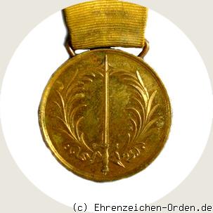 Gedächtnis-Medaille für 1849 Rückseite