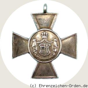 Oldenburger Haus- und Verdienstorden-Ehrenkreuz 2.Klasse Rückseite