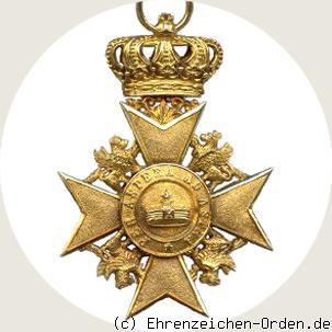 Hausorden der Wendischen Krone Goldenes Verdienstkreuz