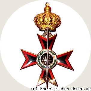 Großherzoglich Hessischer Ludewigsorden Ehrenkreuz Rückseite