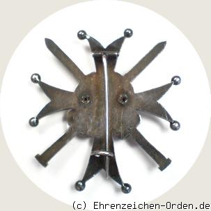 Ritterkreuz der Deutschen Ehrenlegion Rückseite
