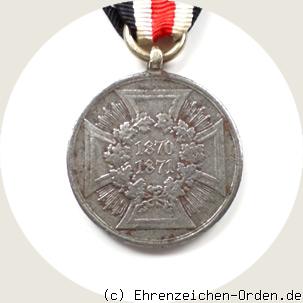 Kriegsdenkmünze für Nichtkämpfer 1870/1871