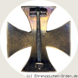 Kriegsverdienstkreuz 1.Klasse 1918 Rückseite