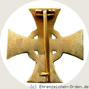 Kriegsehrenkreuz für heldenmütige Tat  1914 Rückseite