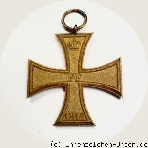 Militär-Verdienstkreuz 2.Klasse 1914 Rückseite