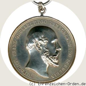 Verdienstmedaille in Silber Friedrich Franz II.