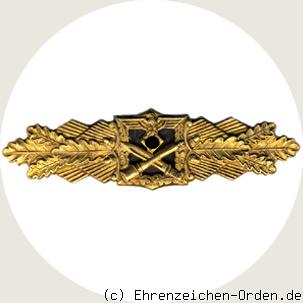 Nahkampfspange des Heeres in Gold