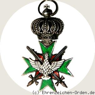 Hausorden der Wachsamkeit / Vom Weißen Falken Ritterkreuz 2.Klasse mit Schwertern