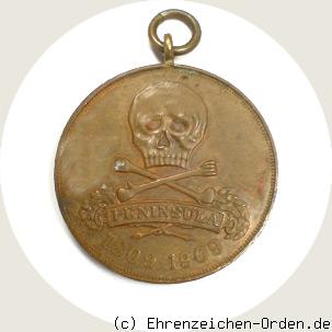 Peninsulamedaille 1909 Rückseite