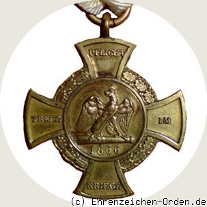 Erinnerungskreuz 1866 für Nichtkämpfer