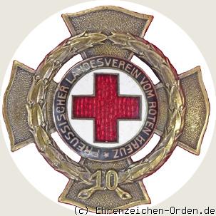 Ehrenzeichen des Preußischen Landesvereins vom Roten Kreuz 10 Jahre