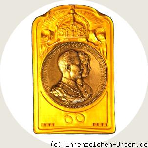 Ehejubiläums-Medaille zur diamantenen Hochzeit 1888