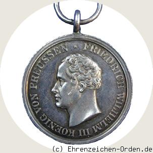 Rettungsmedaille mit Band 1833 (Stempel 1833)