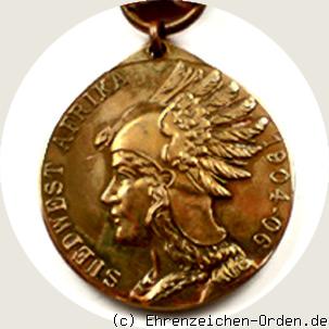 Südwest-Afrika Denkmünze für Kämpfer 1907