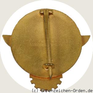 Ehrenzeichen Reichssieger im Reichsberufswettkampf 1938 Rückseite