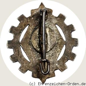 Ehrenzeichen Reichssieger im Reichsberufswettkampf 1937 Rückseite