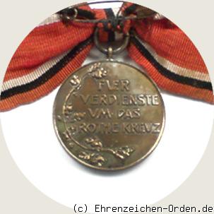 Rote Kreuz Medaille 2.Klasse 1898 Rückseite