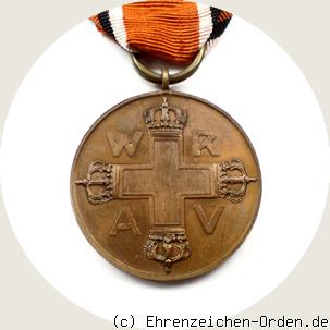 Rote Kreuz Medaille 3.Klasse 1898 in Bronze