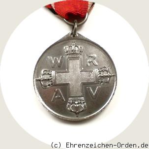 Rote Kreuz Medaille 3.Klasse 1898 in Stahl