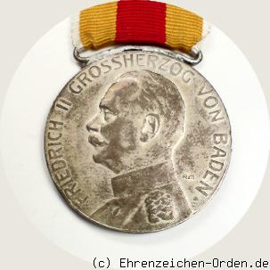 Silberne Verdienstmedaille Friedrich II. 1908