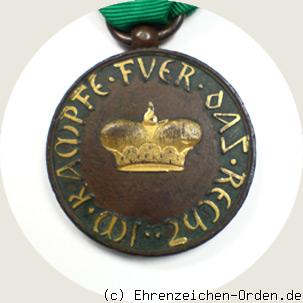 Kriegsdenkmünze 1814 / 1815 für Unteroffiziere und Soldaten