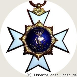 Fürstlich Schaumburg-Lippischer Hausorden Kreuz 3.Klasse Rückseite