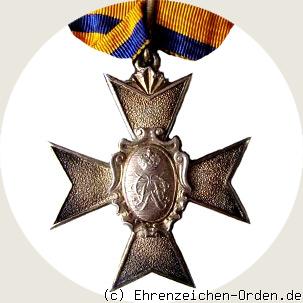 Fürstlich Schwarzburgisches Ehrenkreuz – Kreuz 4.Klasse mit Eichenbruch Rückseite