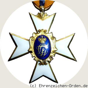 Fürstlich Schwarzburgisches Ehrenkreuz – Kreuz 2.Klasse Rückseite