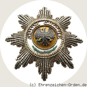 Schwarzer-Adler-Orden Bruststern
