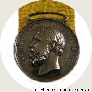 Silberne Verdienstmedaille Friedrich I. älteres Bild 1868