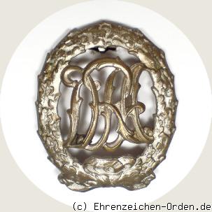Sportabzeichen DRA (Deutscher Reichsausschuss für Leibesübungen) in Silber