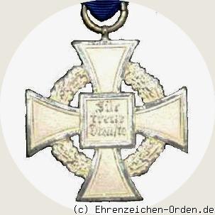 Treuedienst-Ehrenzeichen 2.Stufe für 25 Jahre 1938 Rückseite