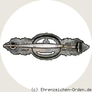 U-Boot Frontspange in Bronze Rückseite