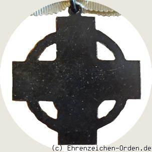 Erinnerungskreuz 1926 vom Vaterländischen Frauen-Verein vom Roten Kreuz Rückseite